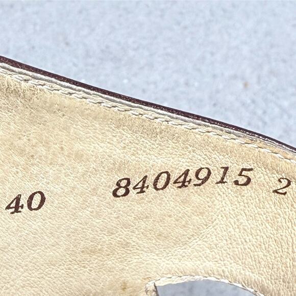 Finn Comfort Stanford Womens Size 9-9.5 Wide Mary Jane Slide Brown Leather - Picture 10 of 10